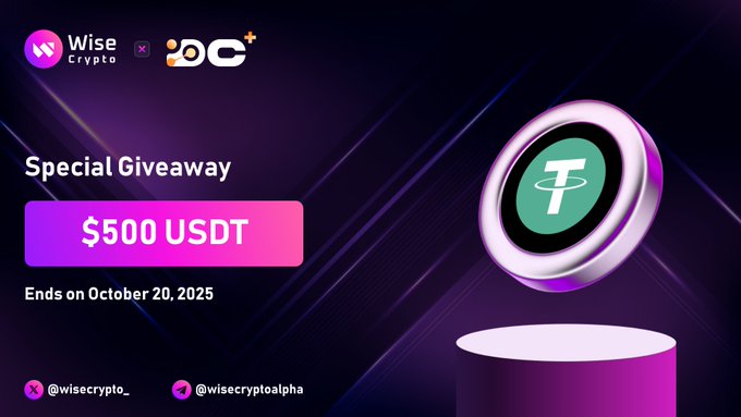Wise Crypto X DC Plus Giveaway