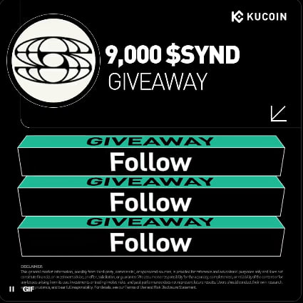KuCoin x $SYND Giveaway!