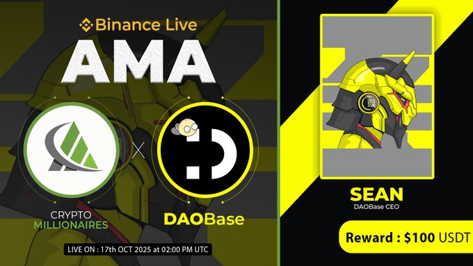 Binance Live AMA with DAOBase