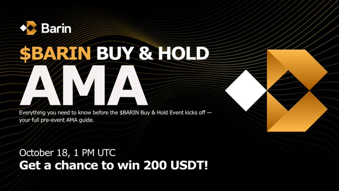 BARIN BUY & HOLD AMA + $200 Giveaway