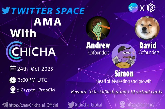 CryptoPros Community ×  ChiCha Global AMA