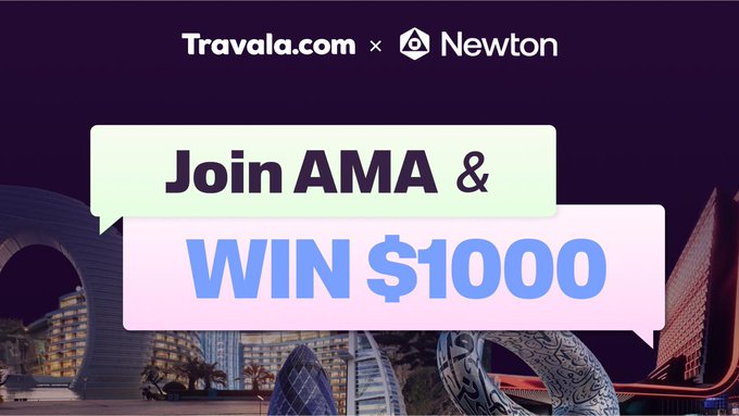 Travala x Newton AMA
