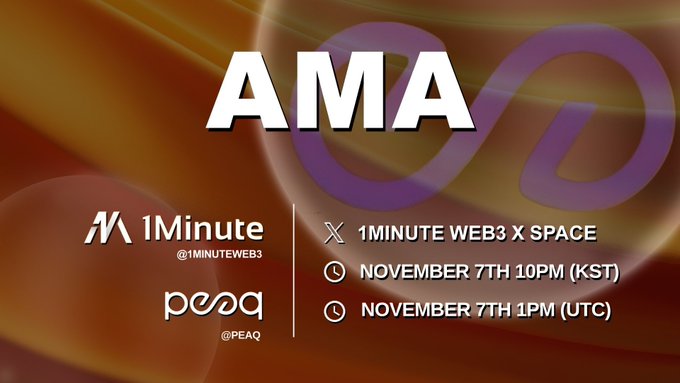 1Minute Web3 x peaq AMA
