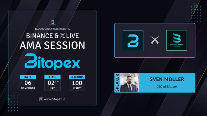 Blockchain Express Live AMA Session with Bitopex