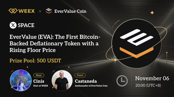 WEEX x EverValue AMA