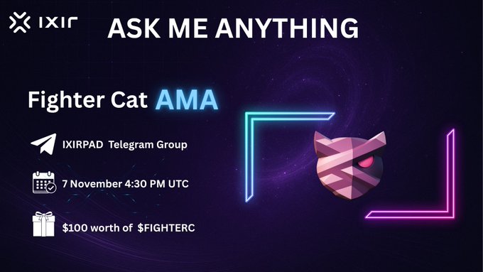 Ixir Pad x Fighter Cat AMA