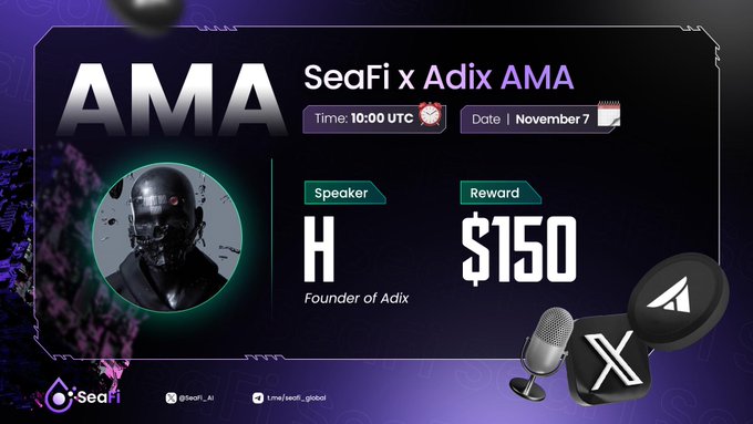 SeaFi x Adix AMA