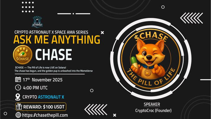 Crypto Astronaut AMA with $CHASE