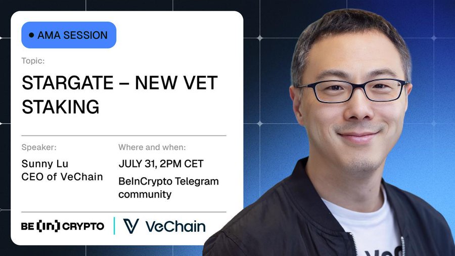 BeInCrypto x VeChain AMA