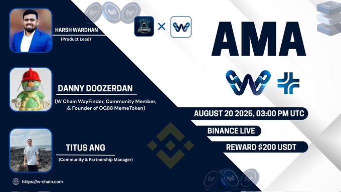 Crypto Astronaut x W Chain AMA