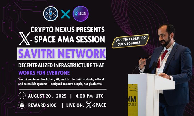 Crypto Nexus x Savitri Network AMA
