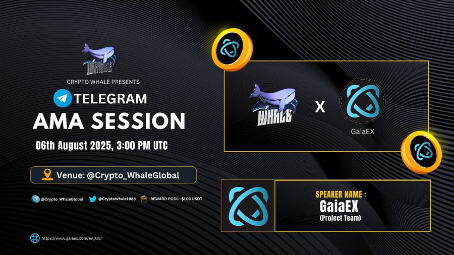 Crypto Whale x GaiaEx