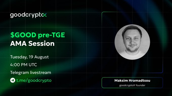 Good Crypto AMA