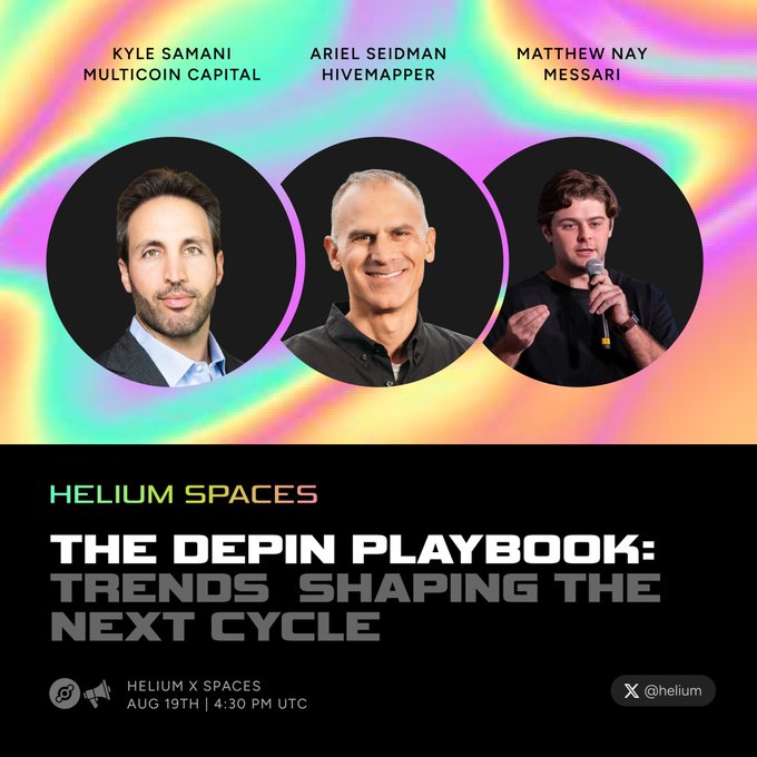 Helium x Hivemapper x Messari AMA