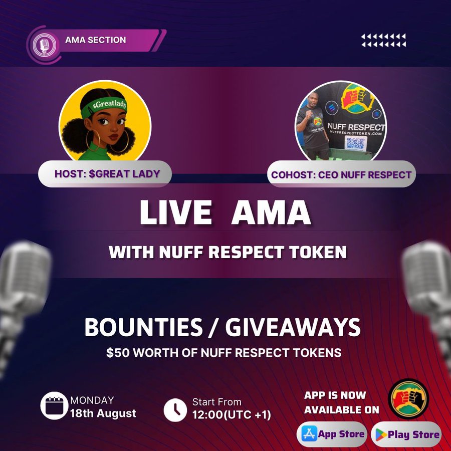 Nuff Respect Meme Token AMA