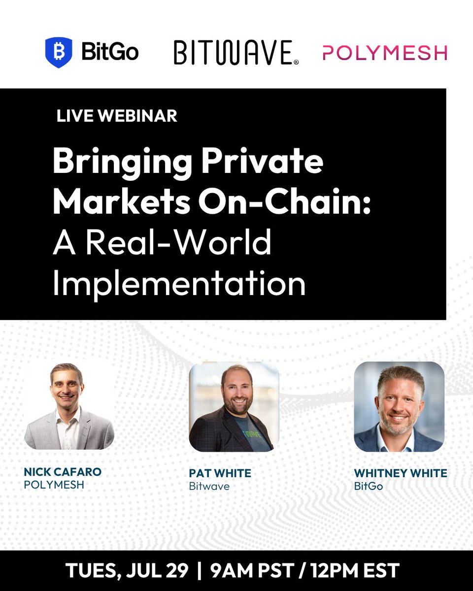 Polymesh Live Webinar