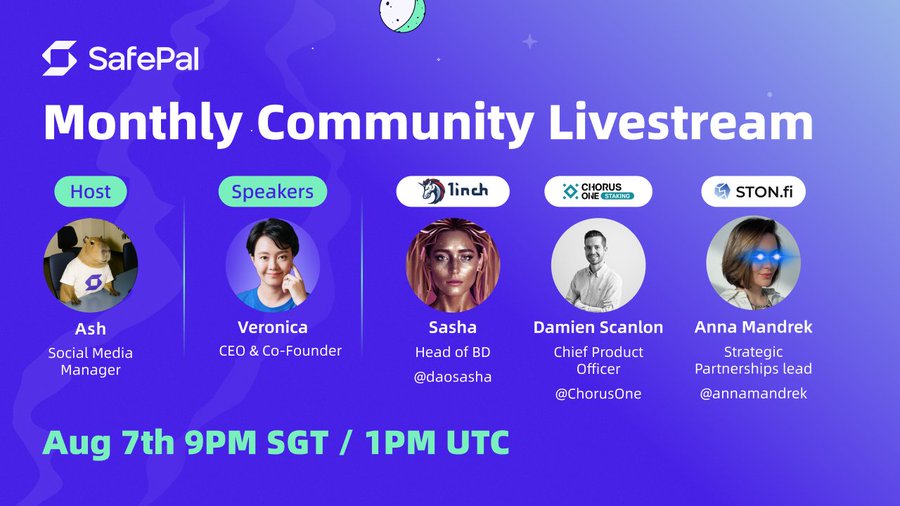 Safepal Community Livestream