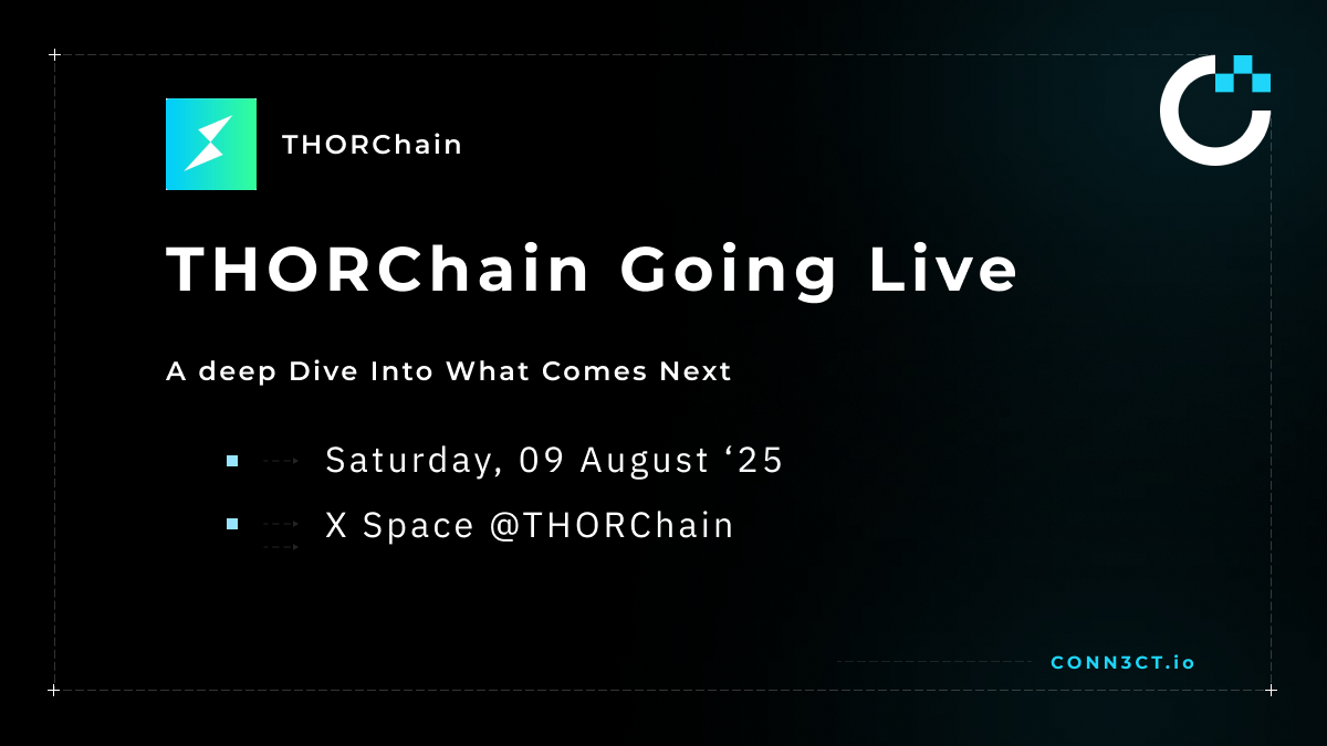 📢THORChain & Vultisig Going Live